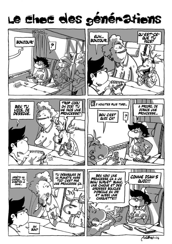 BD parue dans Yeti n1