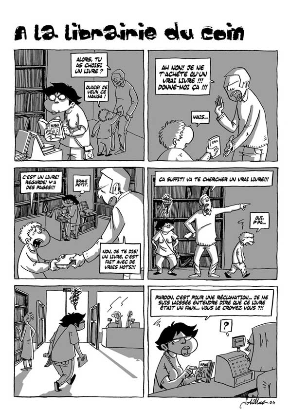 BD parue dans Yeti n1