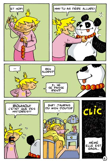 planche 4 de la BD pour Les petits contes