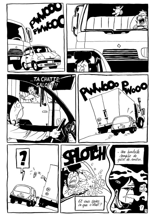 planche 3 de la BD pour Le clapier