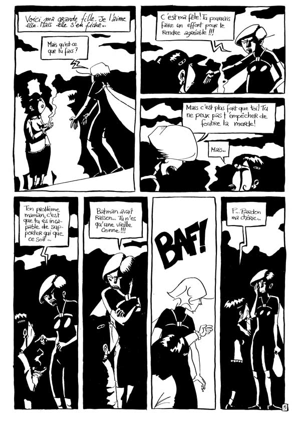 planche 5 de la BD pour Le clapier