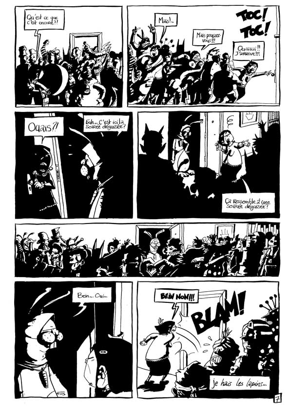 planche 7 de la BD pour Le clapier