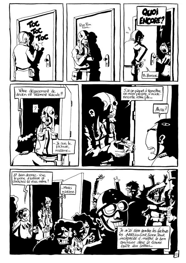 planche 10 de la BD pour Le clapier