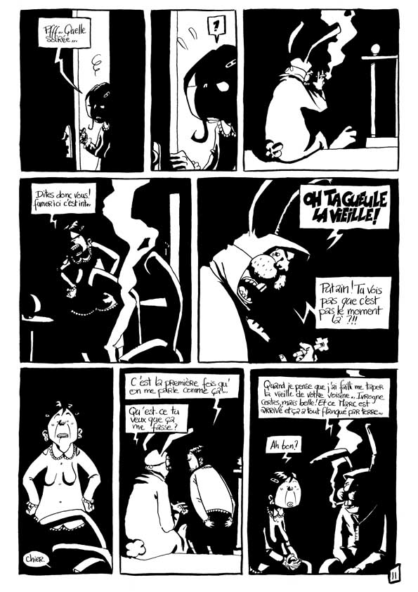 planche 11 de la BD pour Le clapier