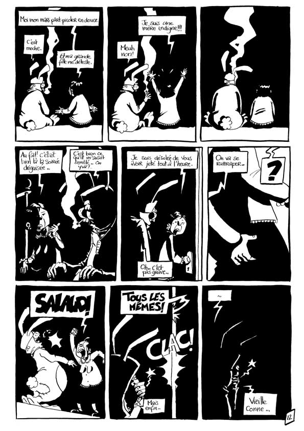 planche 12 de la BD pour Le clapier