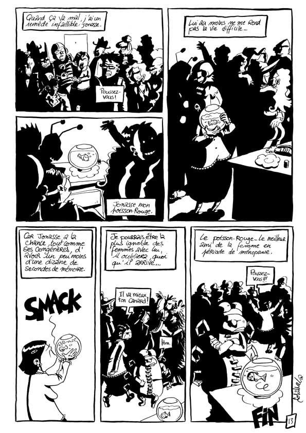 planche 13 de la BD pour Le clapier