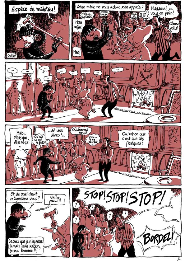 planche 2 de la BD pour Au Fil du Nil n14