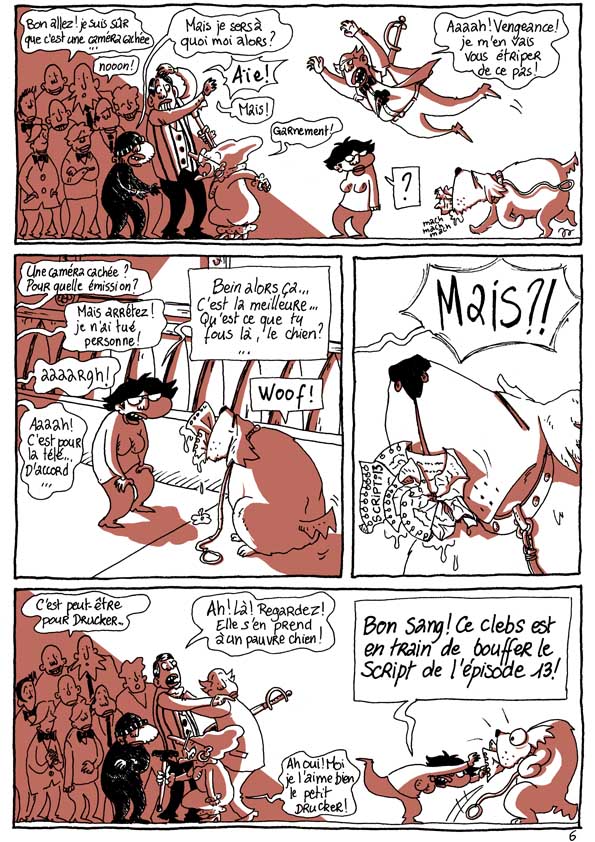 planche 6 de la BD pour Au Fil du Nil n14