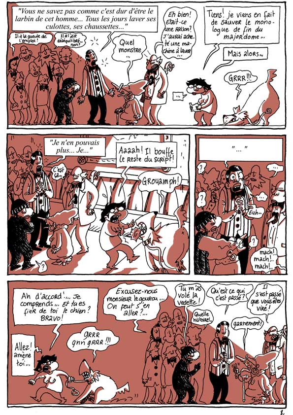 planche 8 de la BD pour Au Fil du Nil n14