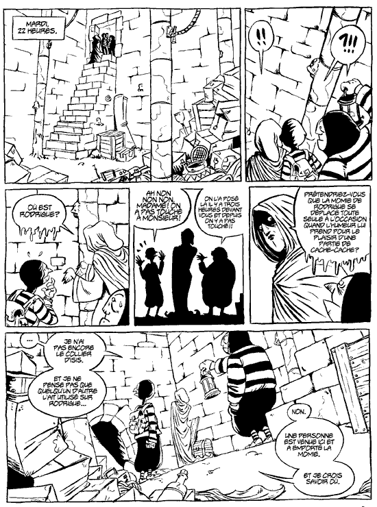planche 2 de la BD les 4 pouvoirs