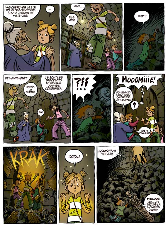 planche 5 de la BD les 4 pouvoirs