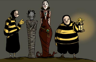dessin des mchants