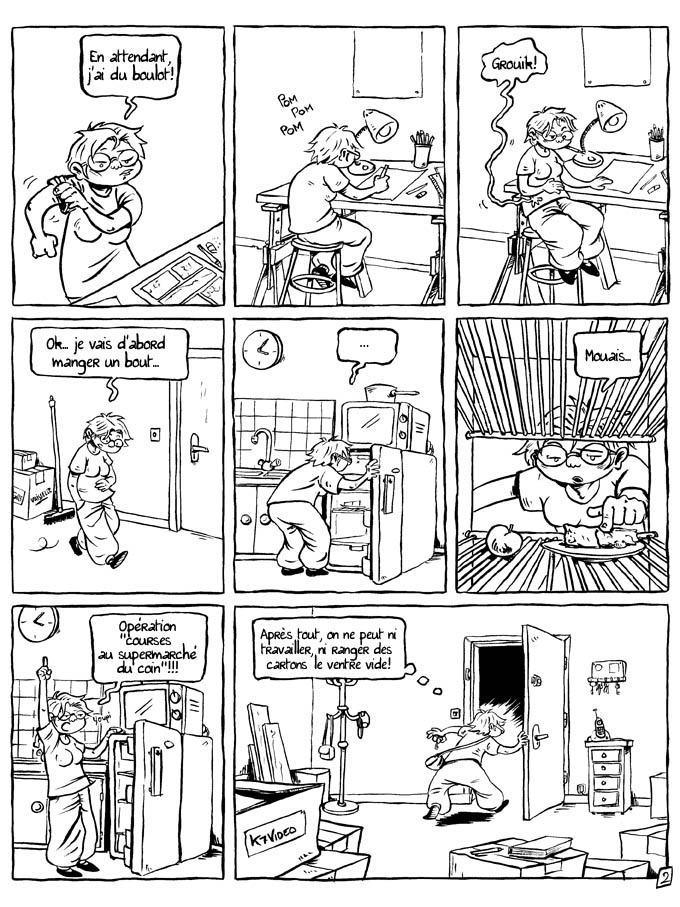planche 2 de la BD La crmaillre